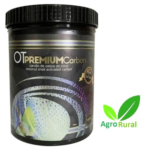 Ocean Tech Carbon Premium 1 Litro. Carvão Ativado De Alta Performance