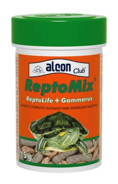 Alcon Club Reptomix 15g Reptolife + Gammarus. Para Tartarugas