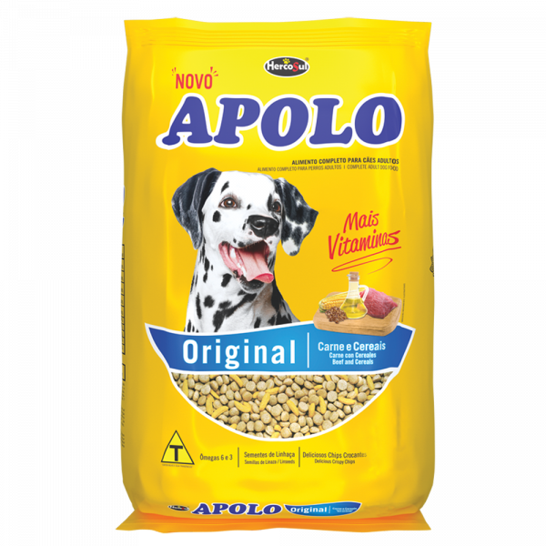 Apolo Original 7 Kilos. Adulto Carne E Cereais. Para Cães De Todas As Raças.